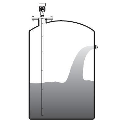 同軸導(dǎo)波雷達(dá)物位計(jì)安裝圖