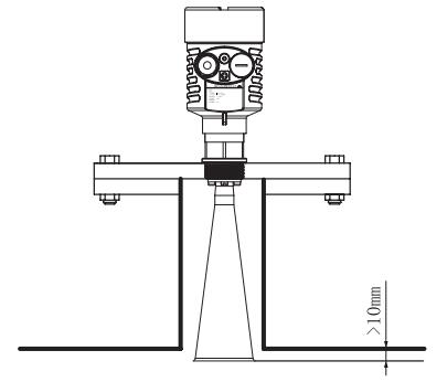 調(diào)頻雷達物位/液位計安裝圖